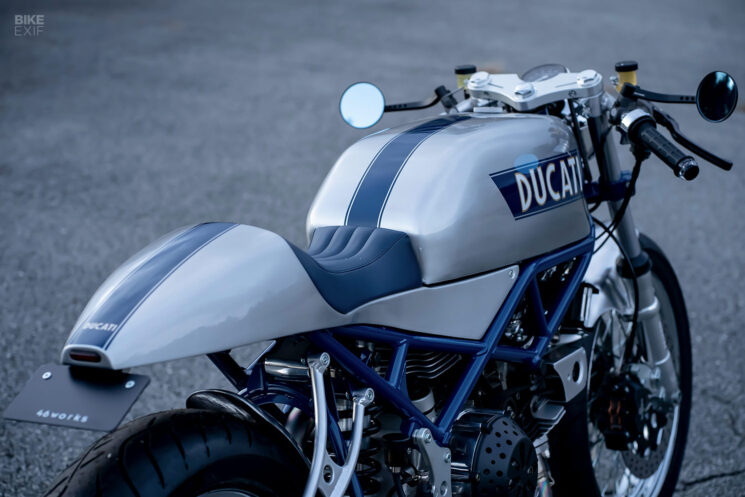 Ducati Monster M900 racer by 46Works of Japan