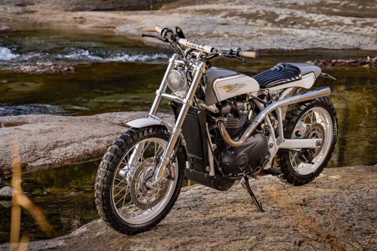 Custom 2024 Triumph Scrambler 900 by Heiwa MC