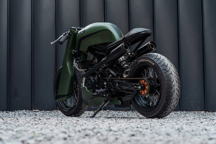 Honda Grom café racer by K-Speed