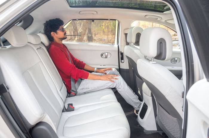 Hyundai Ioniq 5 rear seats Hyundai Ioniq 5 rear seats