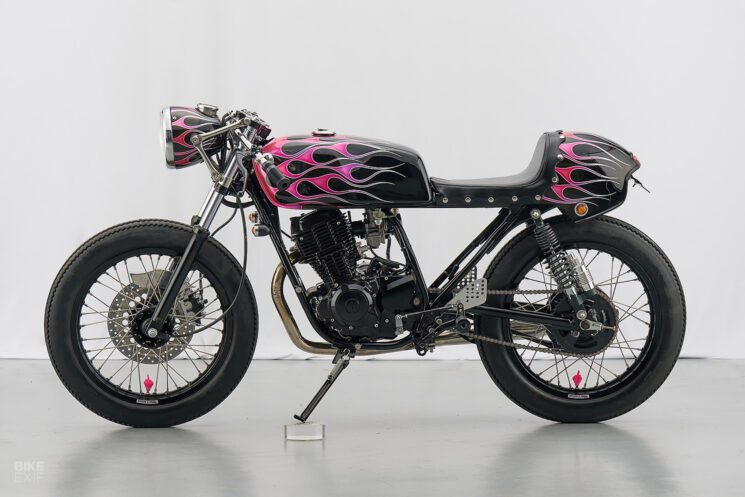 Yamaha SR150 café racer by Mike's Garage