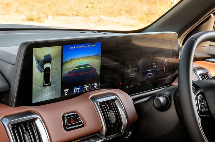 Maruti e Vitara infotainment screen