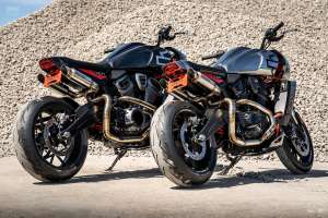 Harley-Davidson Pan America custom bike kit by CNCPT Moto and Powerbrick