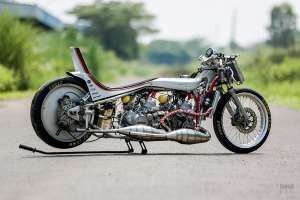 T 22 Synthesis: A twin-engined Kawasaki drag bike from Thrive