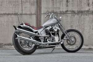 2001 Harley-Davidson Softail Deuce chopper by One Way Machine