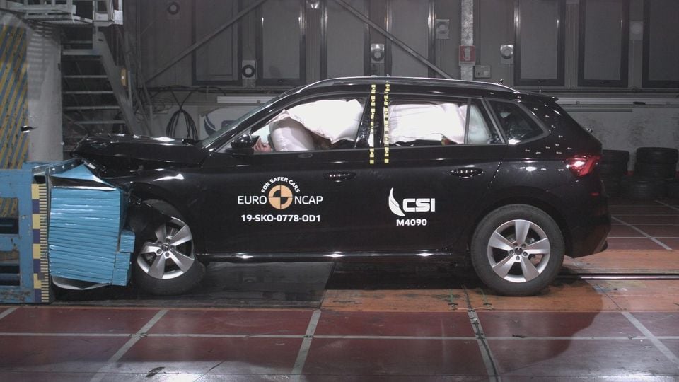 Skoda Kamiq Euro NCAP test