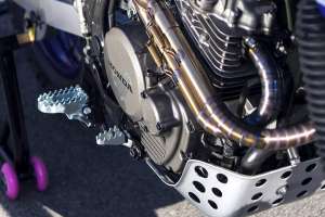 1994 Honda NX650 Dominator supermoto by Adrenaliner Design, Poland